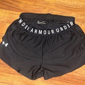 Under Armour Black Womens Play Up shorts